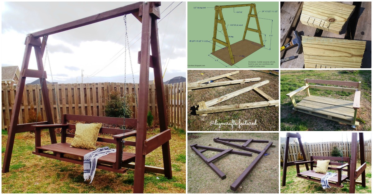 Exciting Outdoor DIY: Brilliant Swinging Benches for 