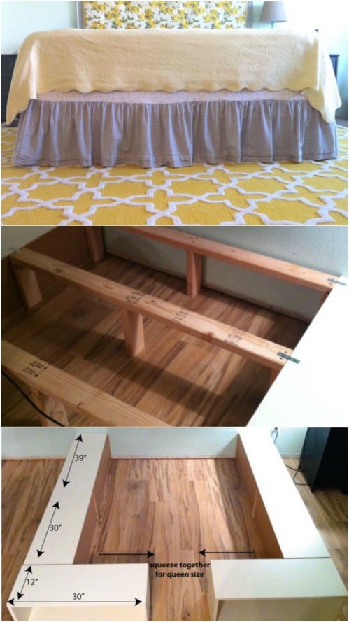 21 DIY Bed Frame Projects – Sleep in Style and Comfort ...