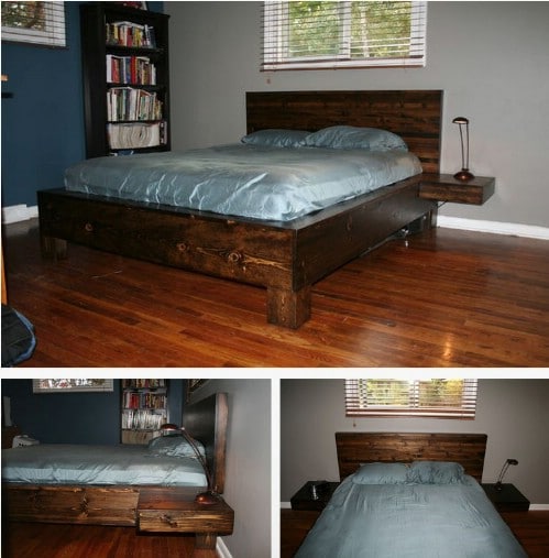 21 DIY Bed Frame Projects – Sleep in Style and Comfort ...