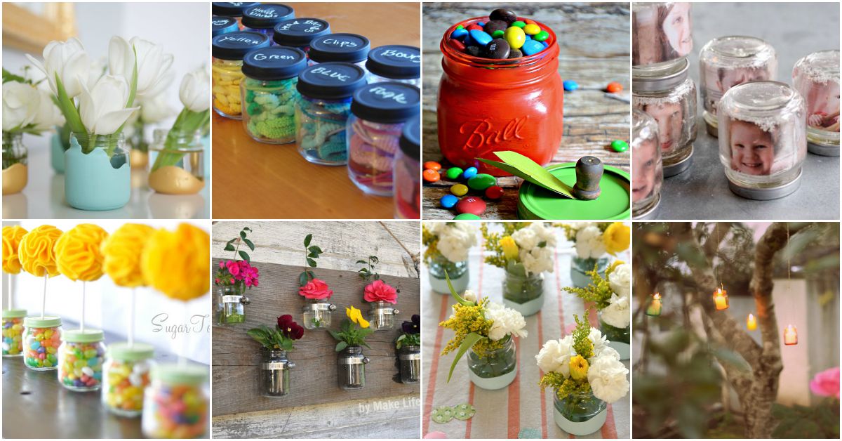 24 Cleverly Creative Baby Food Jar Crafts It’s all about Repurposing