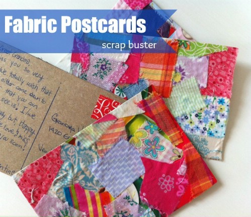 Fabric Postcards