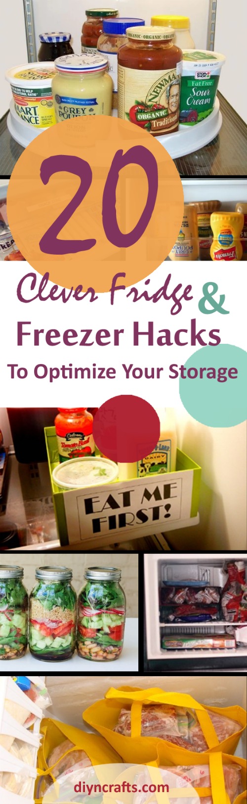 20 Clever Fridge and Freezer Hacks to Optimize Your Storage DIY & Crafts