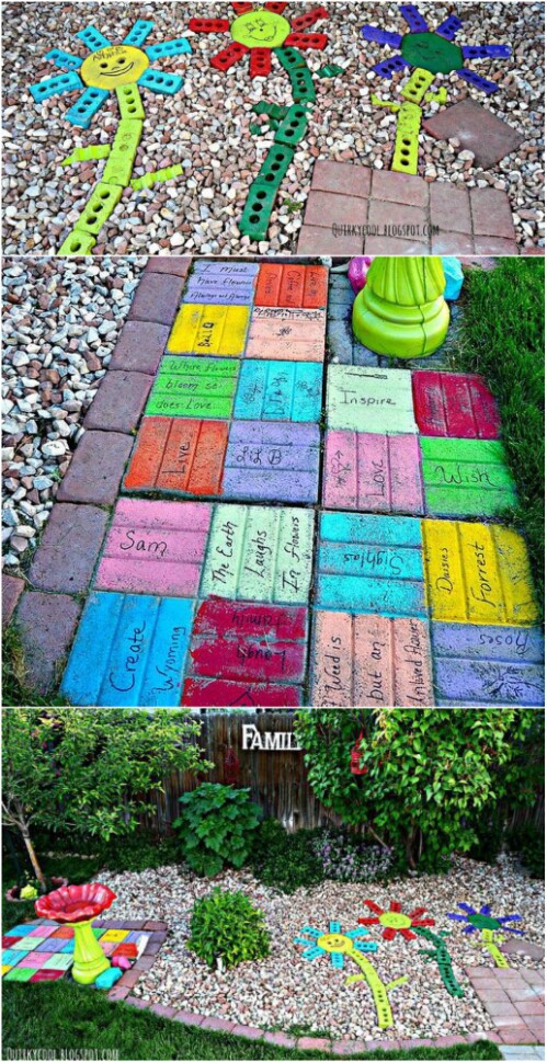 20 Incredibly Creative Ways To Reuse Old Bricks DIY  Crafts