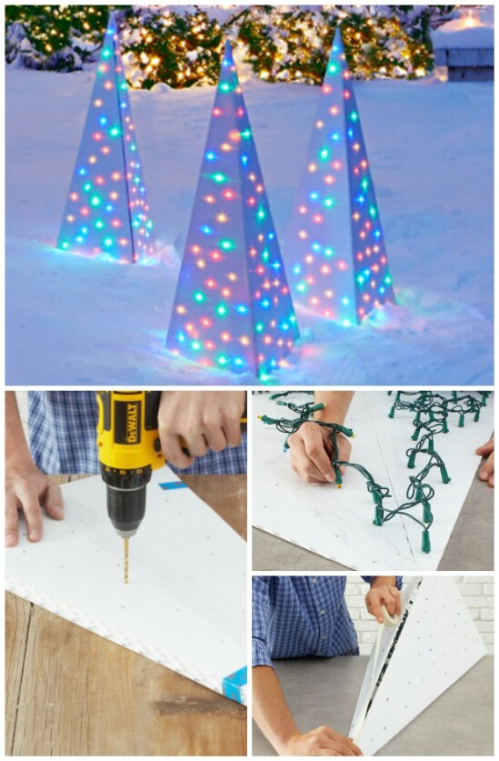 20 Impossibly Creative DIY Outdoor Christmas Decorations - DIY & Crafts