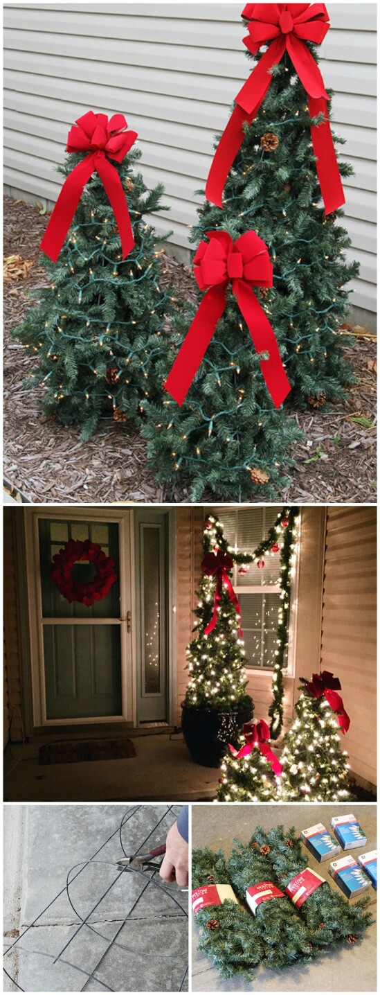 20 Impossibly Creative DIY Outdoor Christmas Decorations DIY