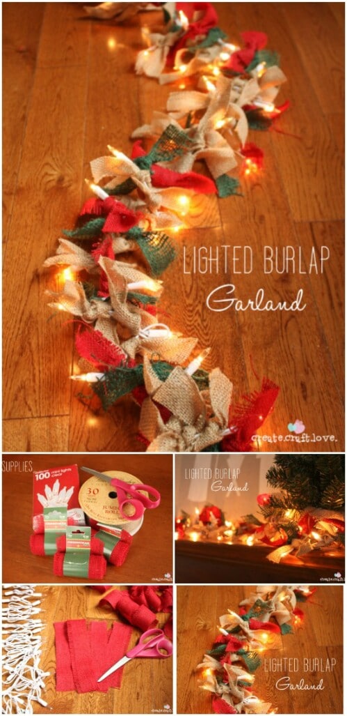 16 Rustic Farmhouse Inspired DIY Christmas Decoration Ideas