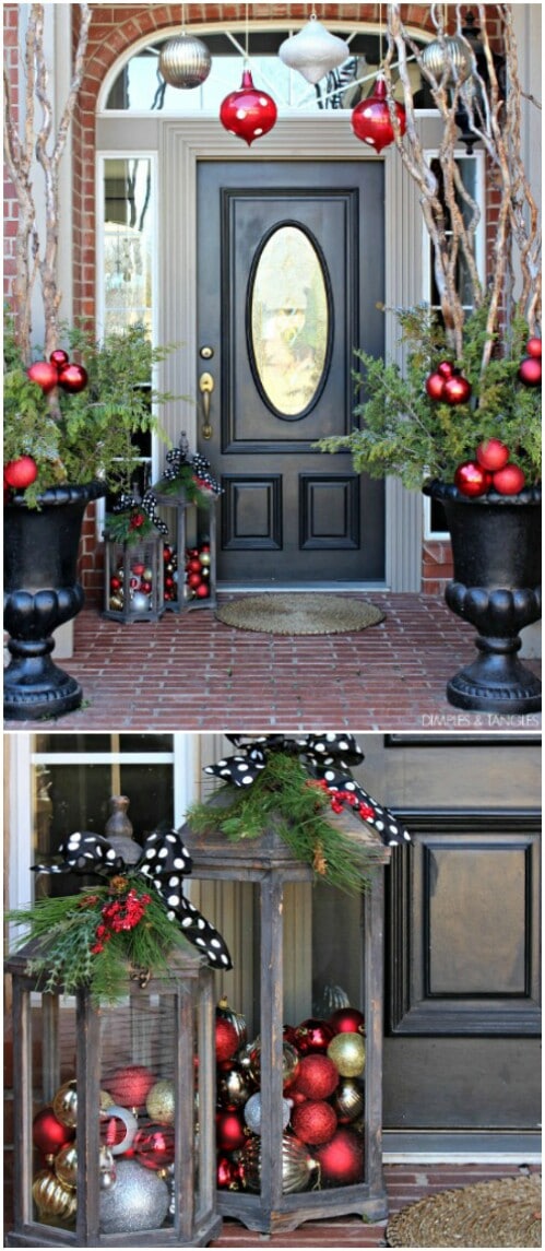 16 Rustic Farmhouse Inspired DIY Christmas Decoration Ideas