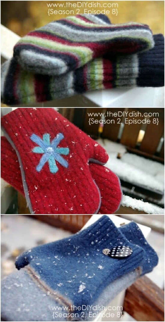 50 Amazingly Creative Upcycling Projects For Old Sweaters - DIY & Crafts