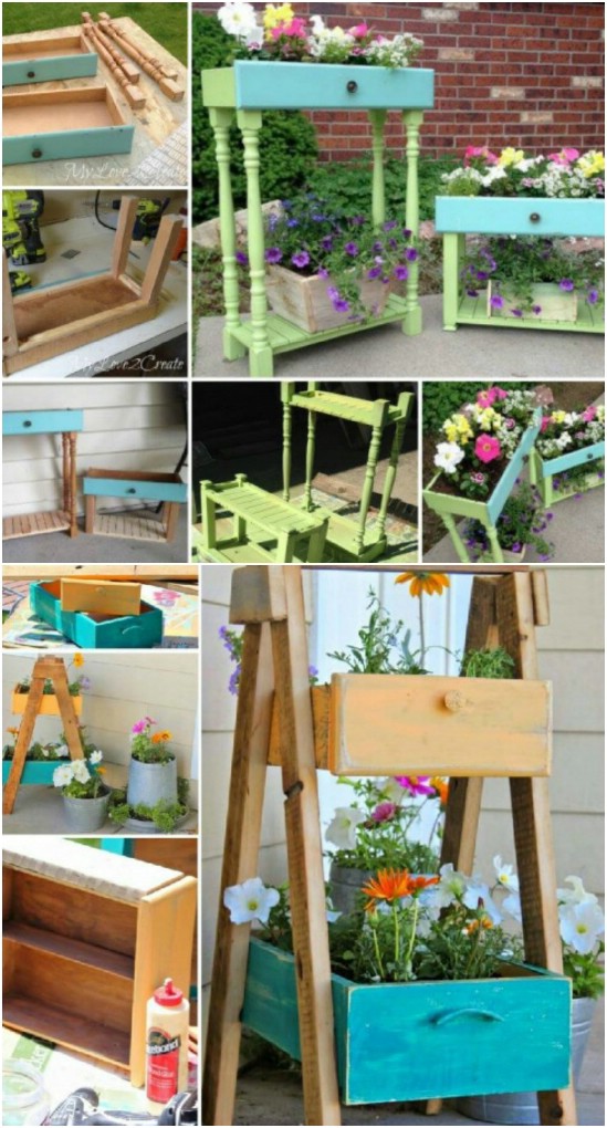 20 Brilliantly Creative Ways To Incorporate Old Furniture Into Your