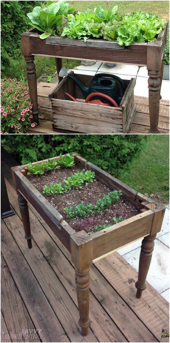 20 Brilliantly Creative Ways To Incorporate Old Furniture Into Your