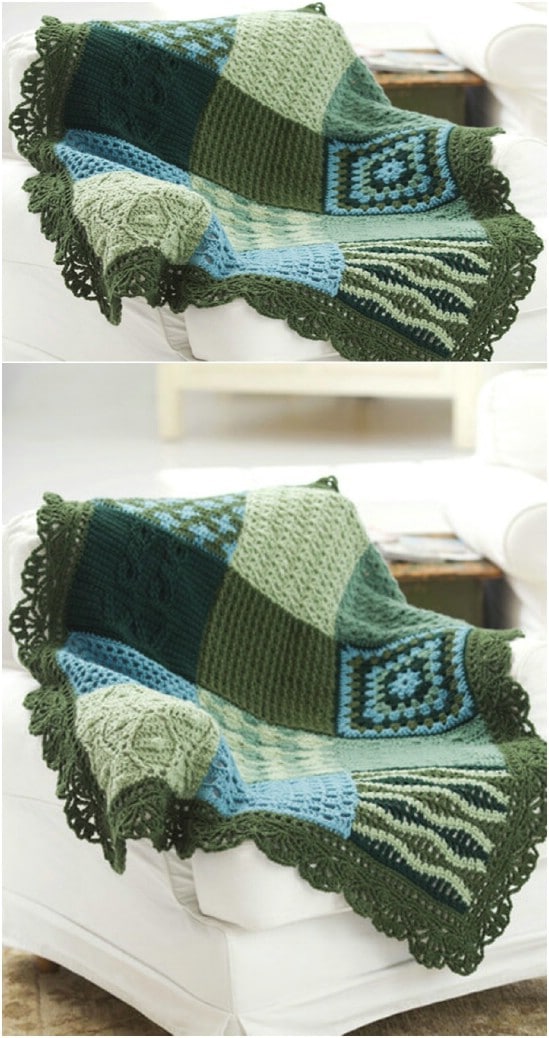 Crochet Sampler Afghan