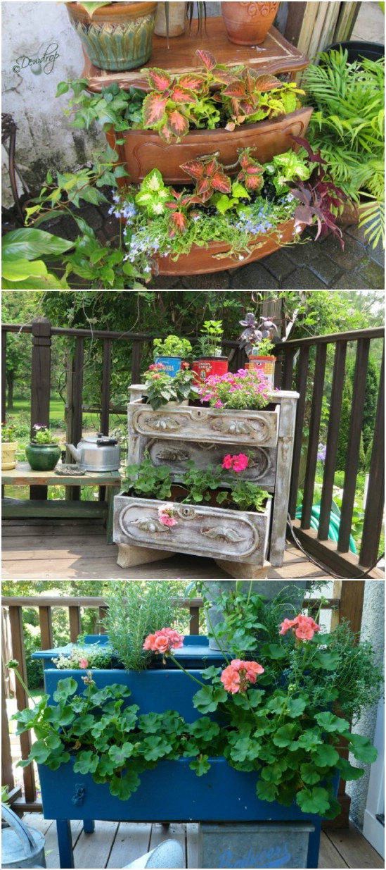 20 Brilliantly Creative Ways To Incorporate Old Furniture 