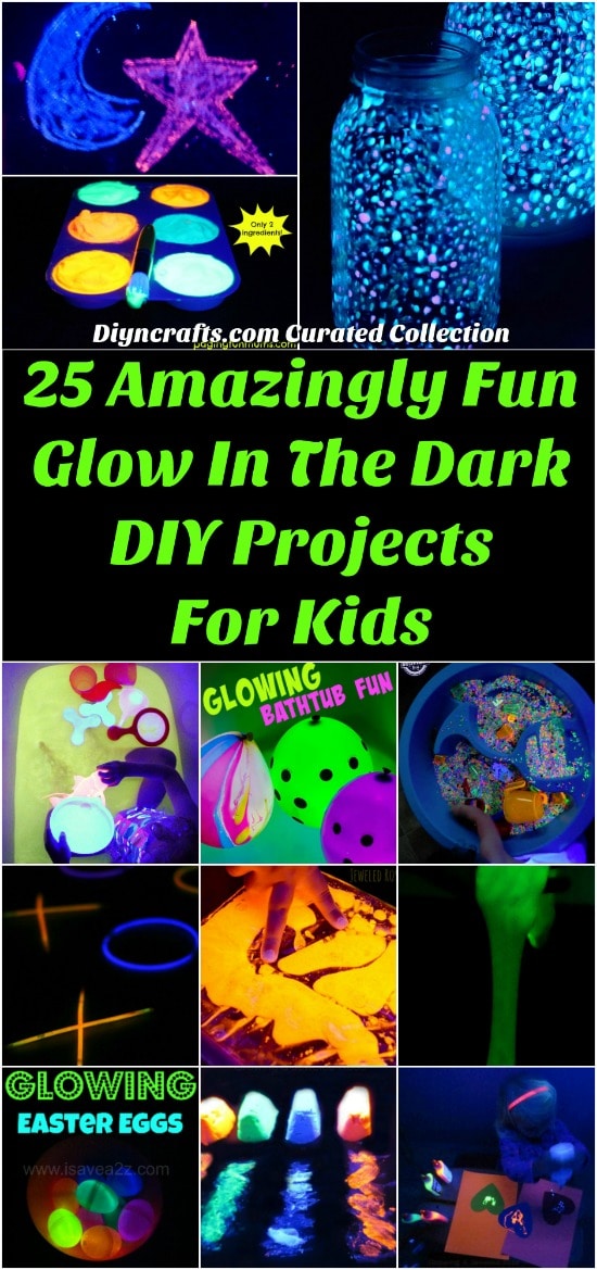 25 Amazingly Fun Glow In The Dark DIY Projects For Kids ...