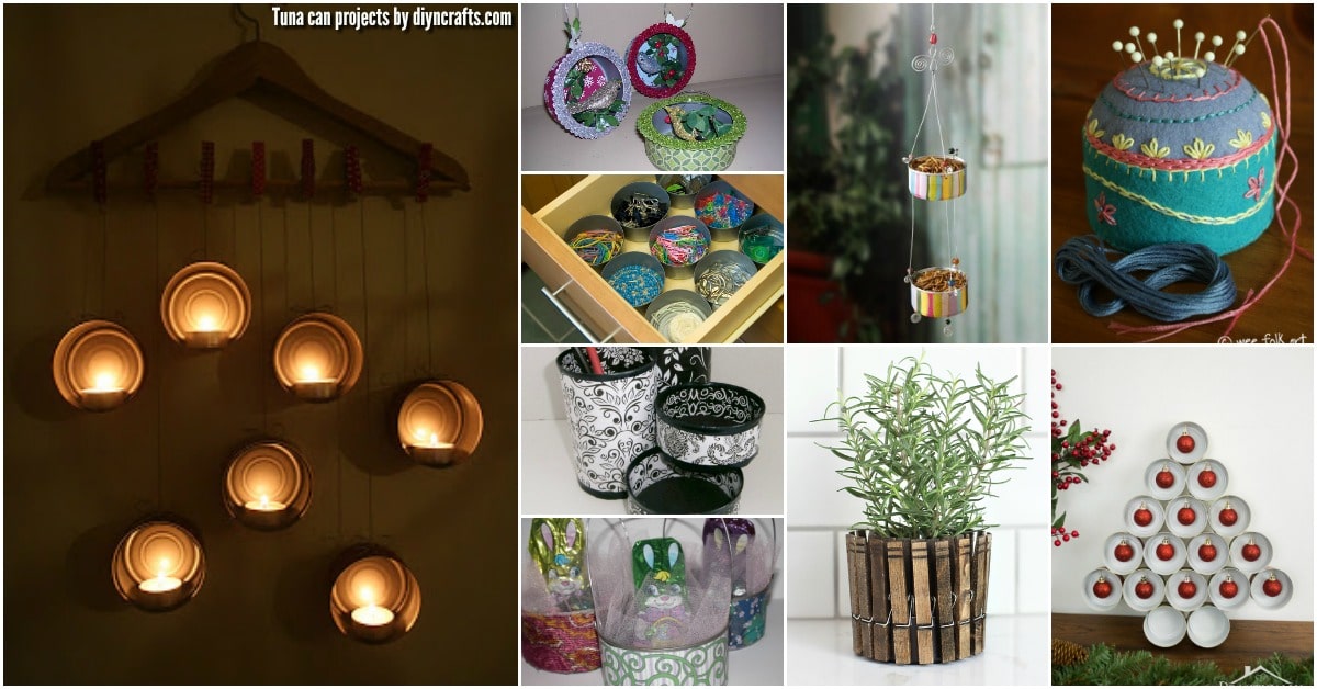 20 Frugally Genius Ways To Upcycle Empty Tuna Cans - DIY 