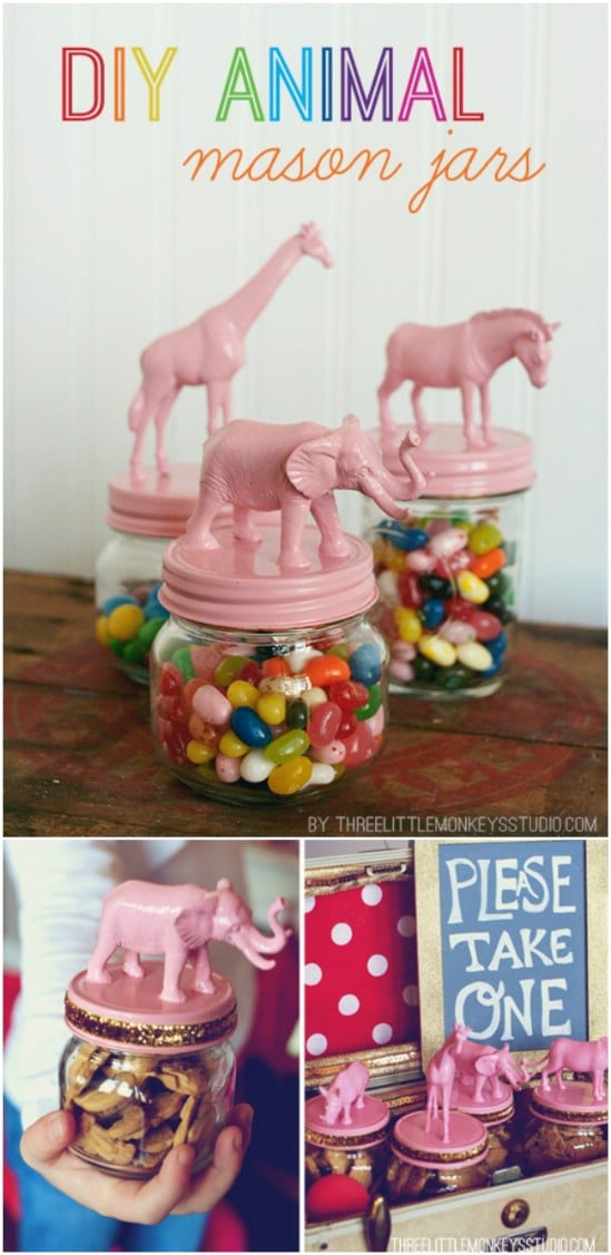 Animal Candy Jars