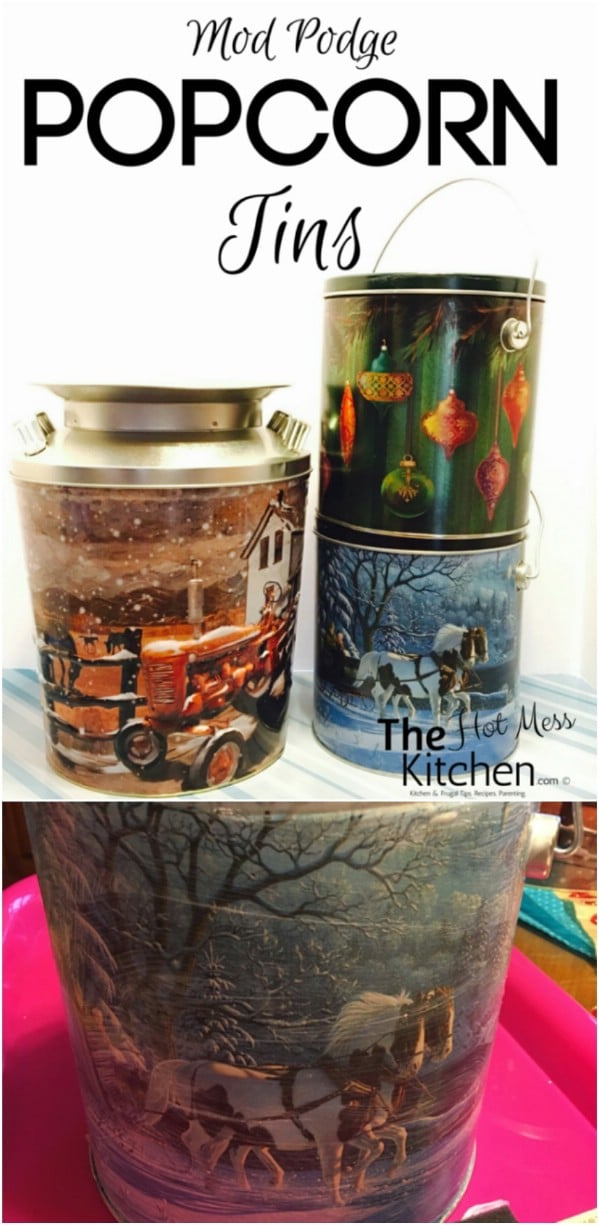 20 Crazy Creative Popcorn Tin Repurposing Projects Page 2 of 2 DIY