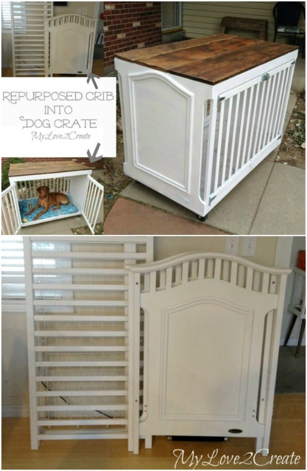 20 Easy DIY Dog Beds and Crates That Let You Pamper Your Pup - DIY & Crafts