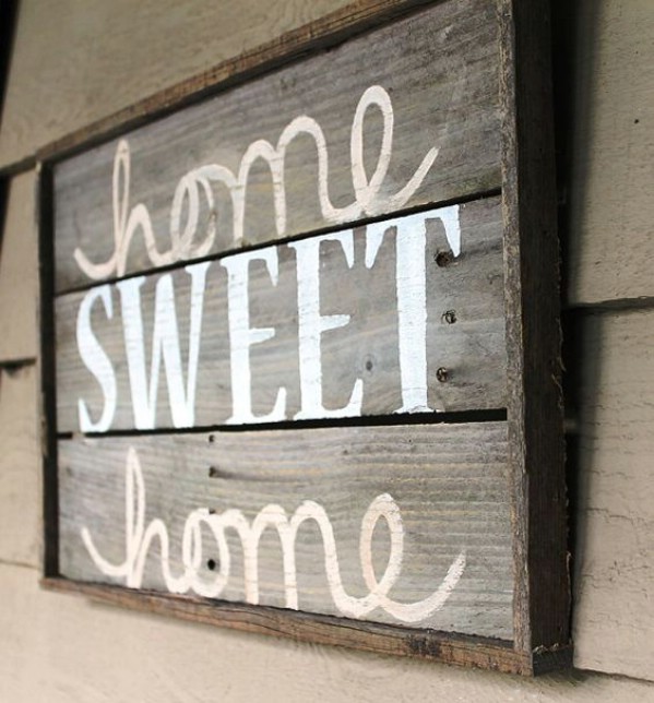 Rustic Charm Home Decor:15 DIY Wood Sign Ideas