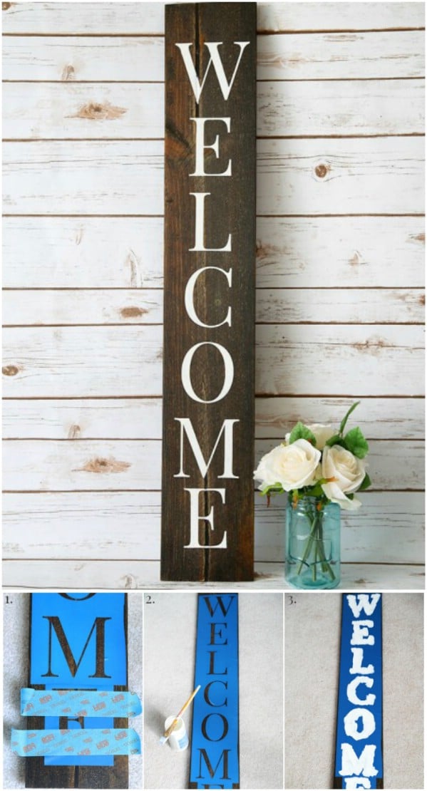 Rustic Charm Home Decor:15 DIY Wood Sign Ideas