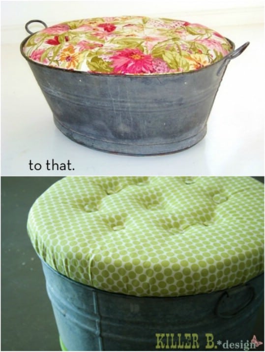 20 Fabulously Decorative Ottomans You Can Easily Make Yourself Page 2