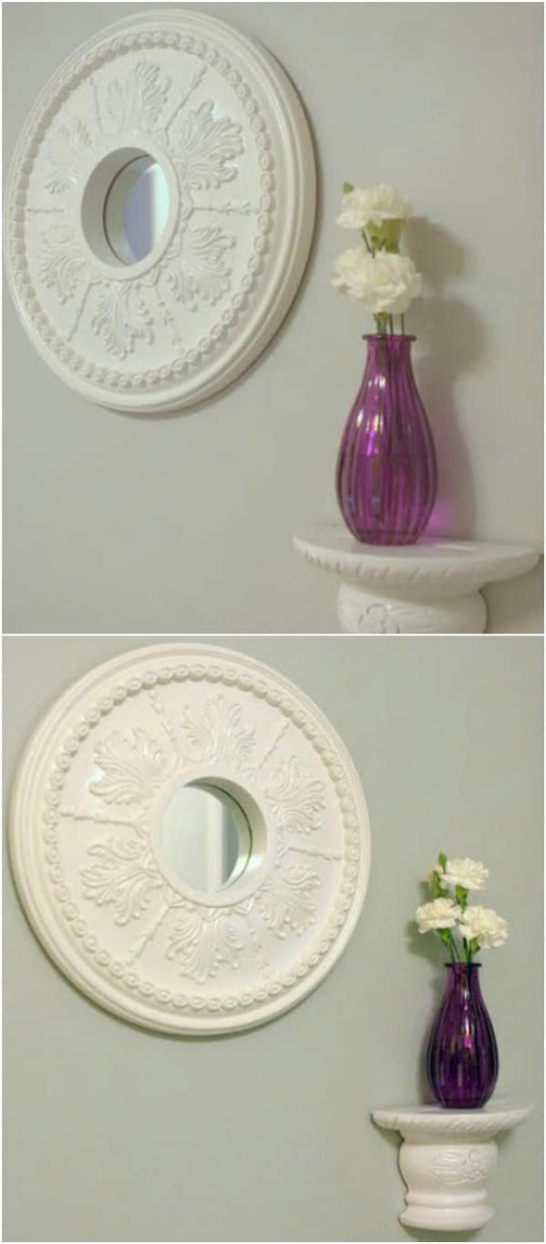 20 Brilliantly Crafty DIY Ideas To Upcycle Broken Mirrors DIY & Crafts
