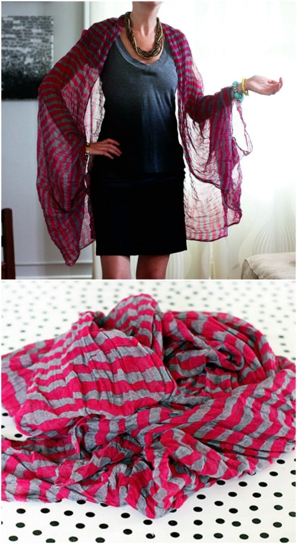 DIY Scarf Ideas: 15 New Uses for Old Scarves