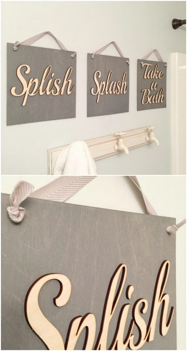 Rustic Charm Home Decor:15 DIY Wood Sign Ideas