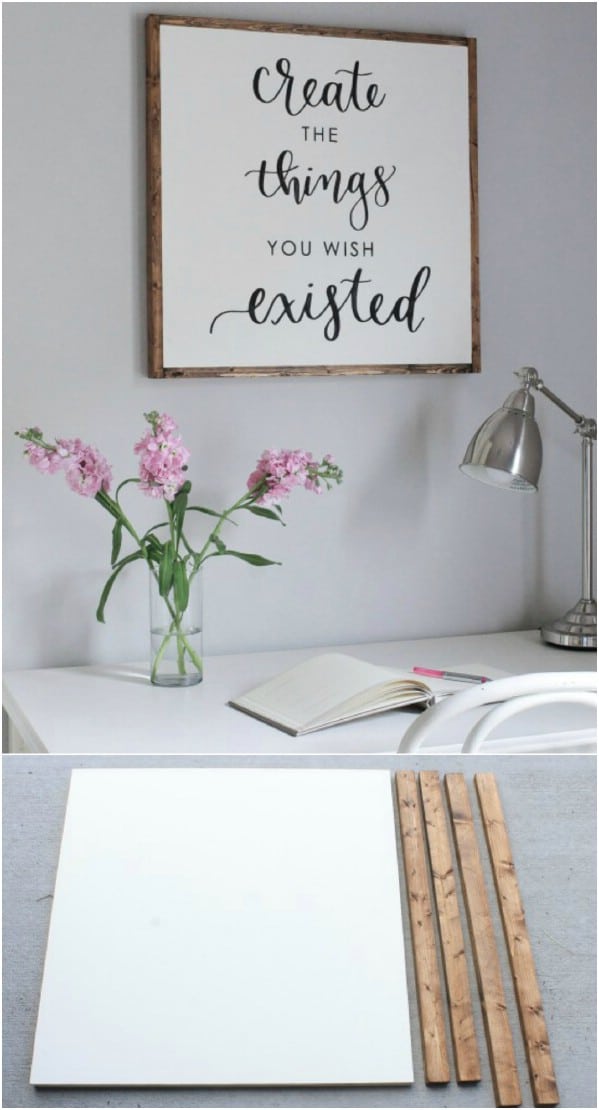 Rustic Charm Home Decor:15 DIY Wood Sign Ideas