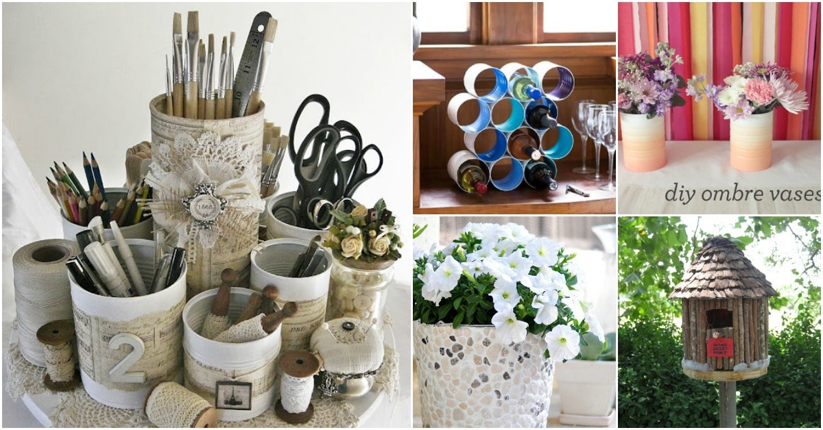 30 Crafty Repurposing Ideas For Empty Coffee Containers