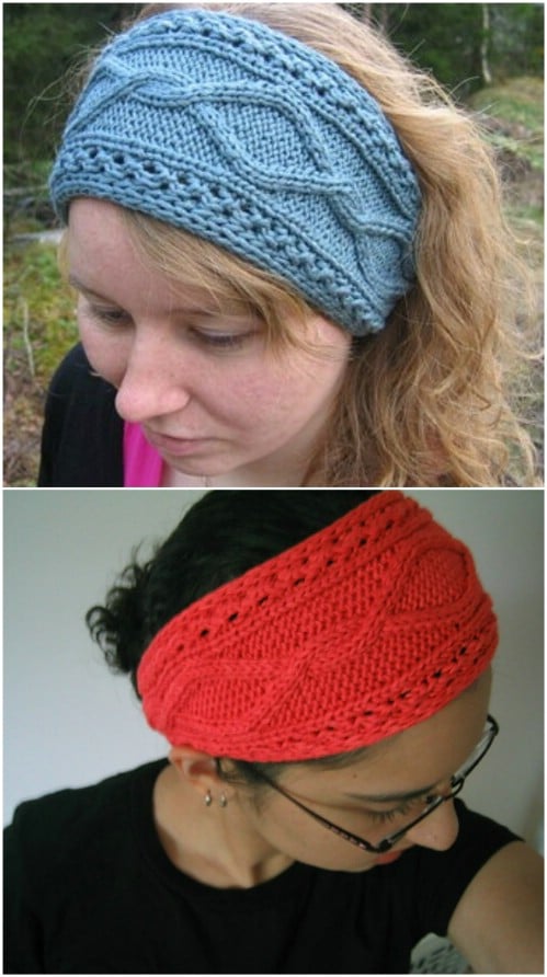 30 Easy And Stylish Knit And Crochet Headband Patterns ...