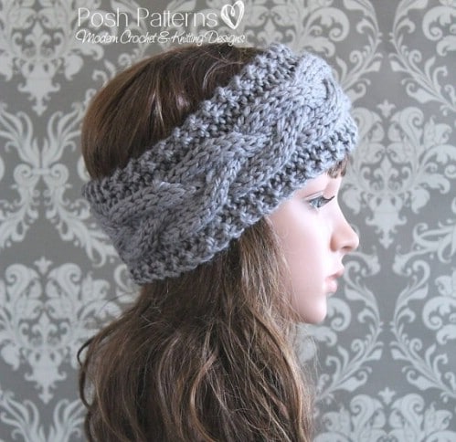 Warm DIY Headbands: 15 Great Crochet and Knitting Patterns