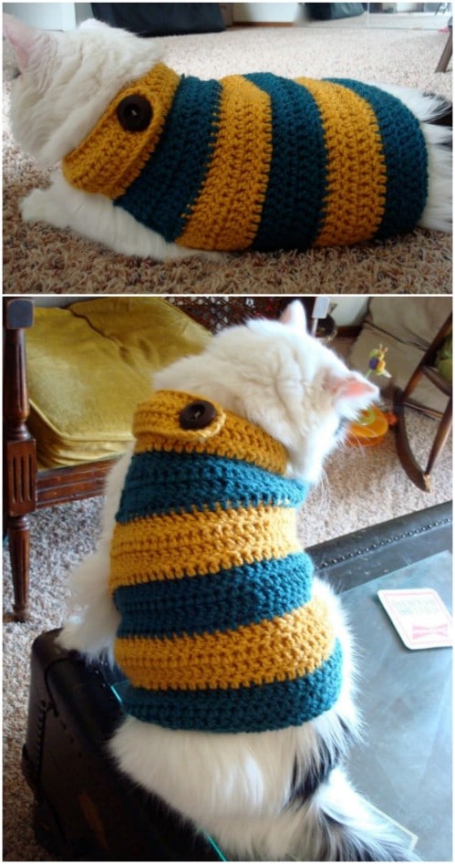 25 Fun And Easy Crochet Patterns For Your Cat - DIY & Crafts