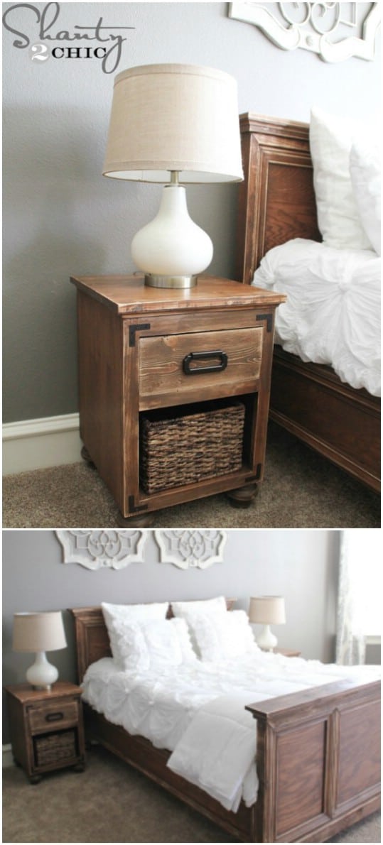30 Amazingly Creative And Easy DIY Nightstand Projects 