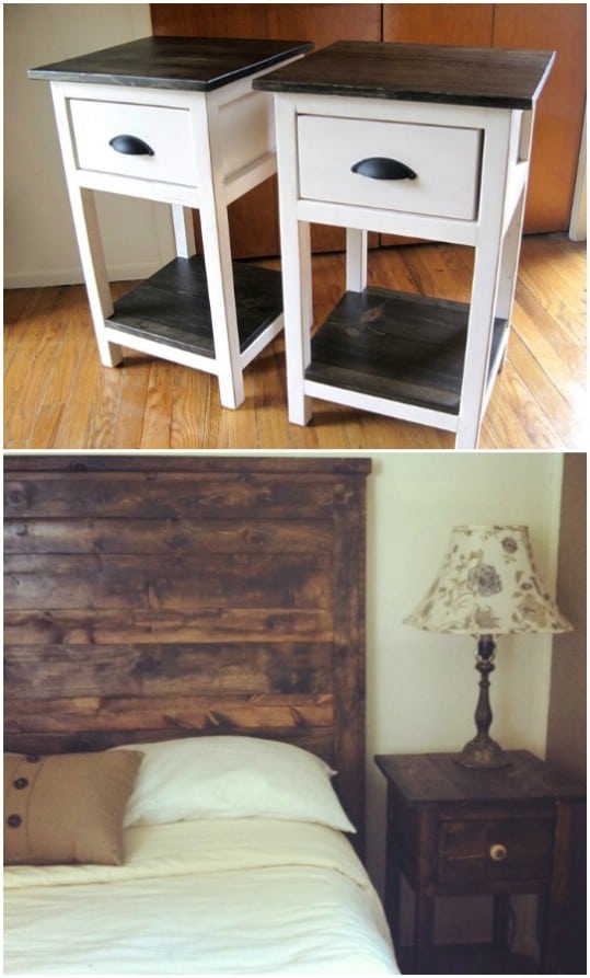 30 Amazingly Creative And Easy DIY  Nightstand  Projects 