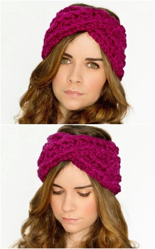 Warm DIY Headbands: 15 Great Crochet and Knitting Patterns