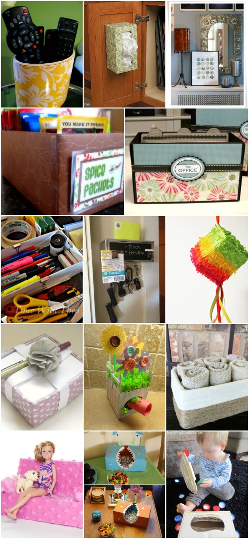 25 Innovative Upcycling Projects That Give New Life To Empty Tissue Boxes DIY & Crafts