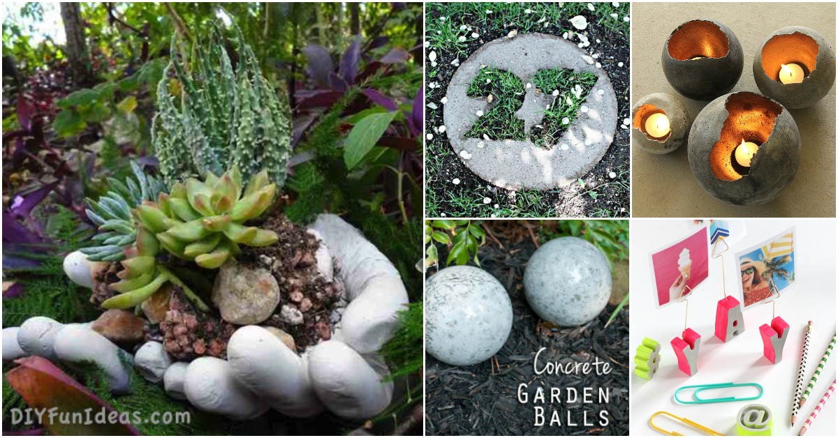 40 Creatively Cool Concrete Projects You Need In Your Life Right Now