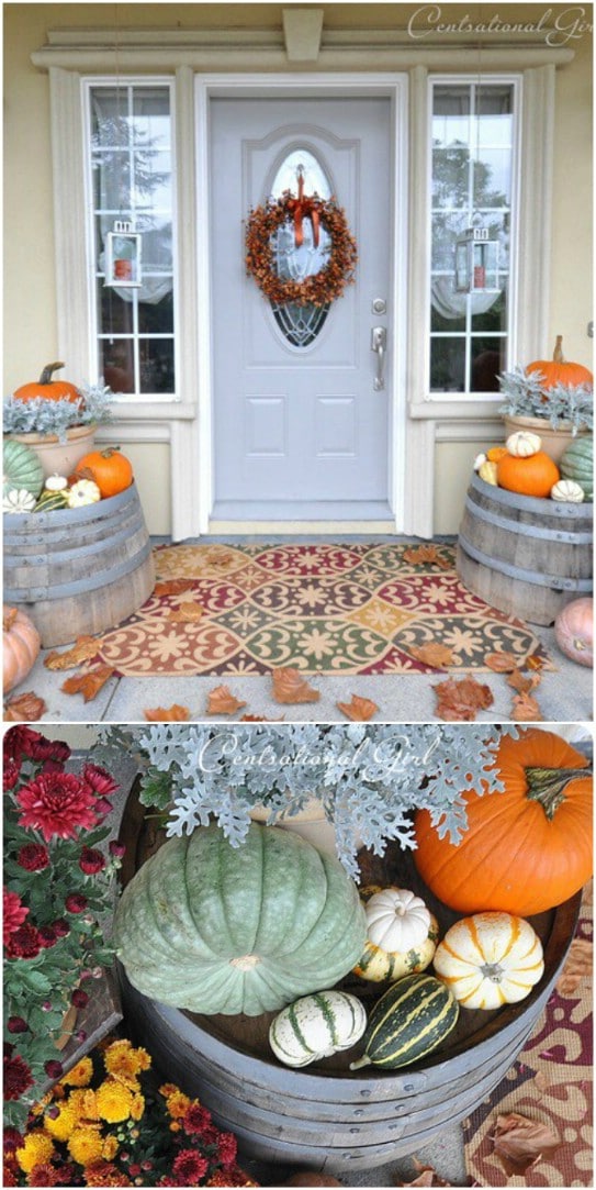 20 Fall Porch Decorating Ideas