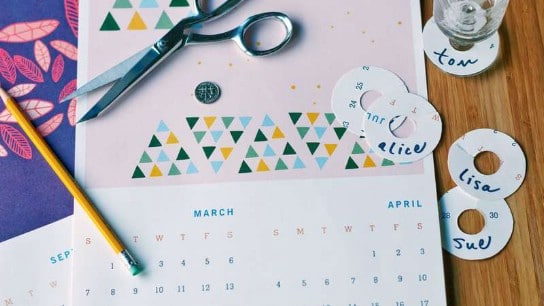 15 DIY Clever Calendar Repurposing Ideas