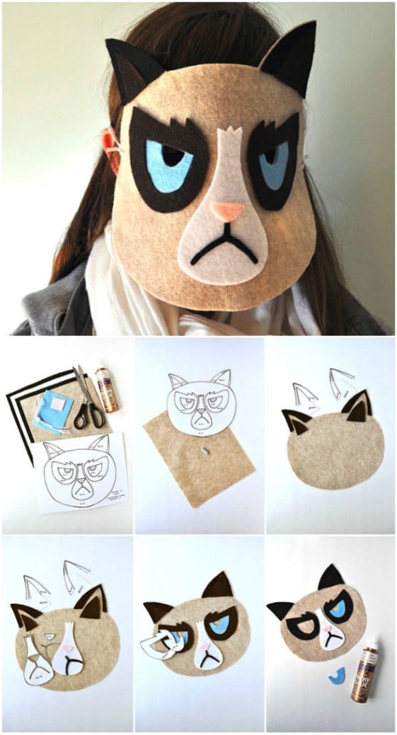 15 DIY Halloween Masks For Kids And Adults