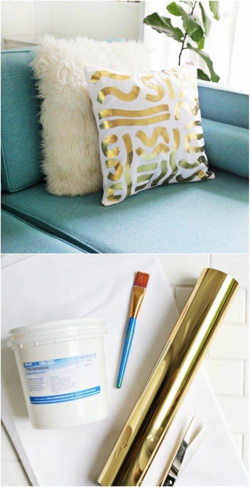 Home Decor: 16 Easy and Creative DIY Pillow Projects
