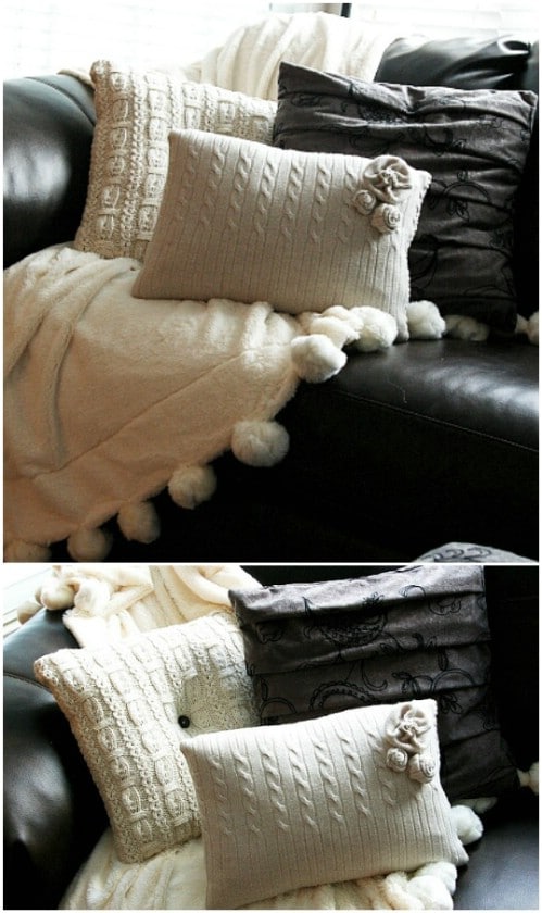 Home Decor: 16 Easy and Creative DIY Pillow Projects