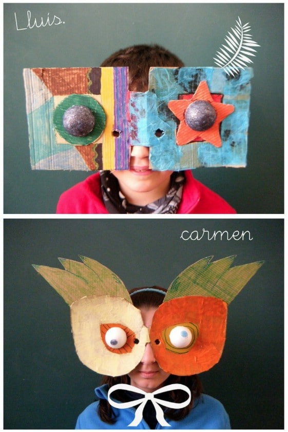 15 DIY Halloween Masks For Kids And Adults