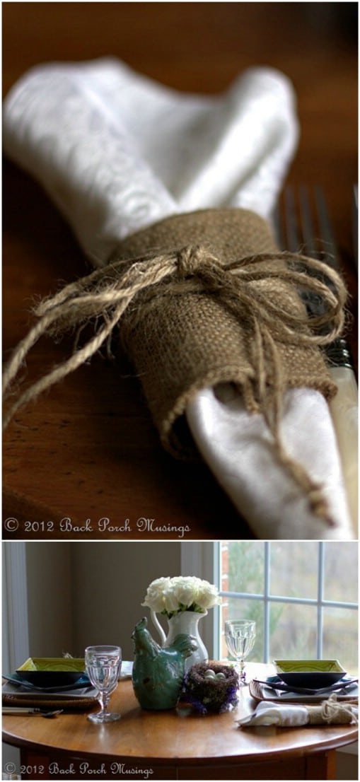 25 DIY Napkin Rings That Will Dress Up Your Thanksgiving Dinner Table
