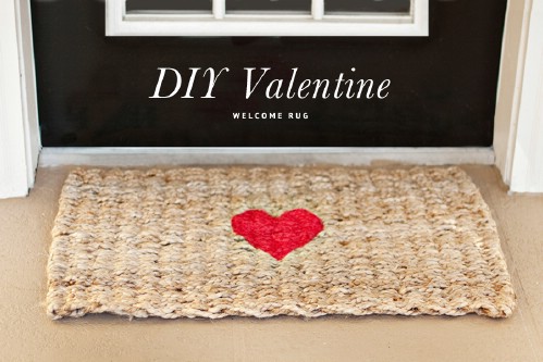 14 DIY Welcome Mats That Will Jazz Up Your Front Porch