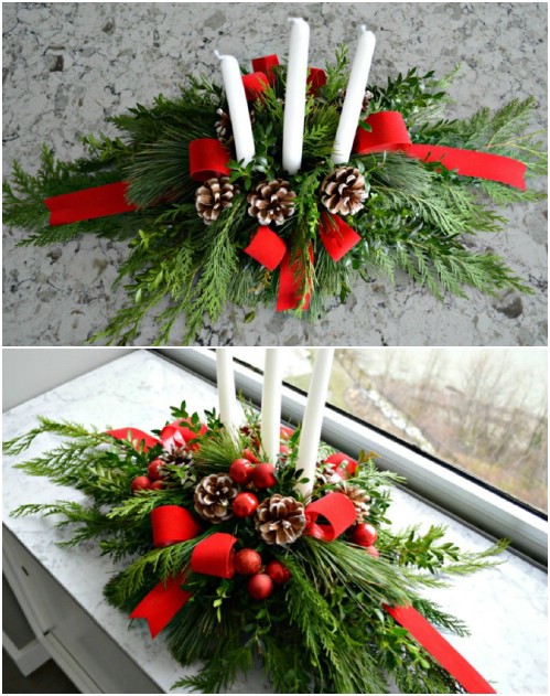 13 DIY Cozy Evergreen Christmas Decor Ideas