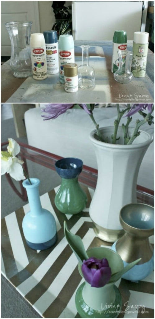 Makeover Projects: 18 Creative DIY Spray Paint Ideas