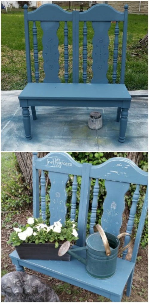 DIY Garden Projects: 14 Outdoor Bench Ideas You Can Build It Yourself