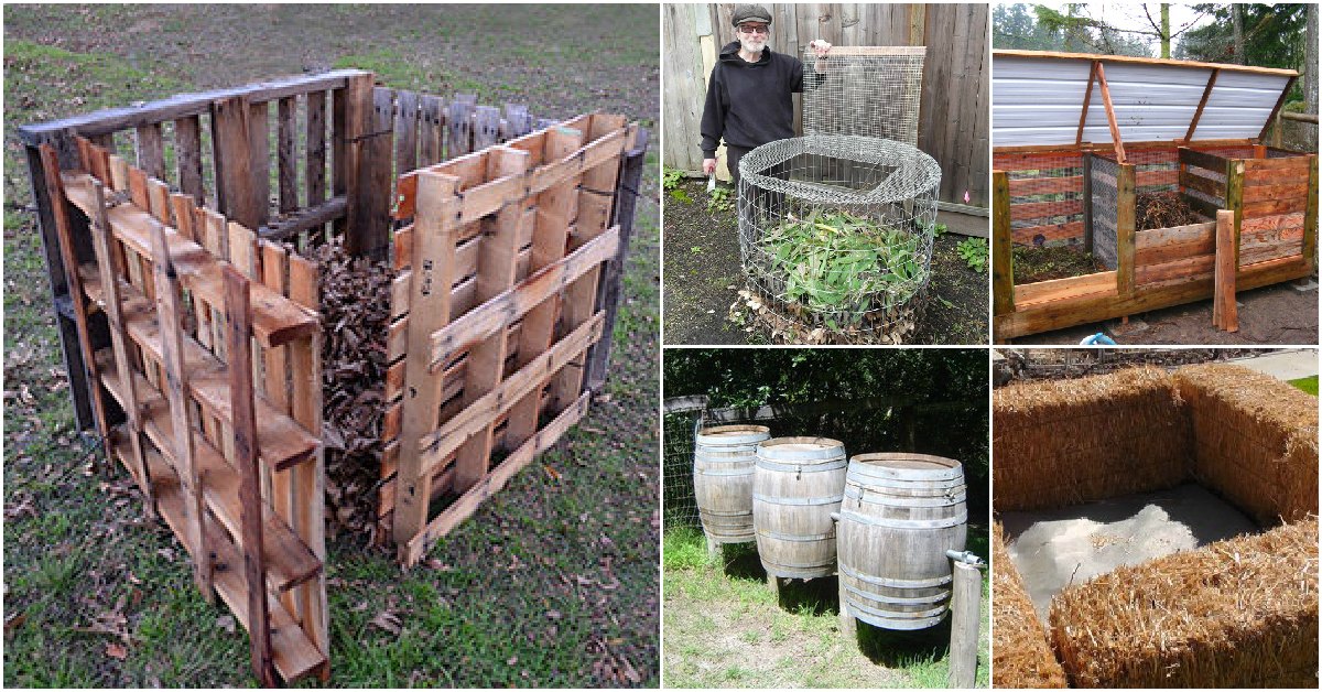 35 Cheap And Easy DIY Compost Bins That You Can Build This 