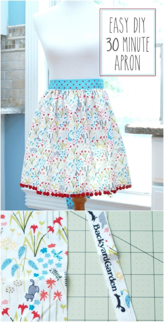 20 DIY Aprons With Free Patterns That Will Keep You Fashionable - DIY ...